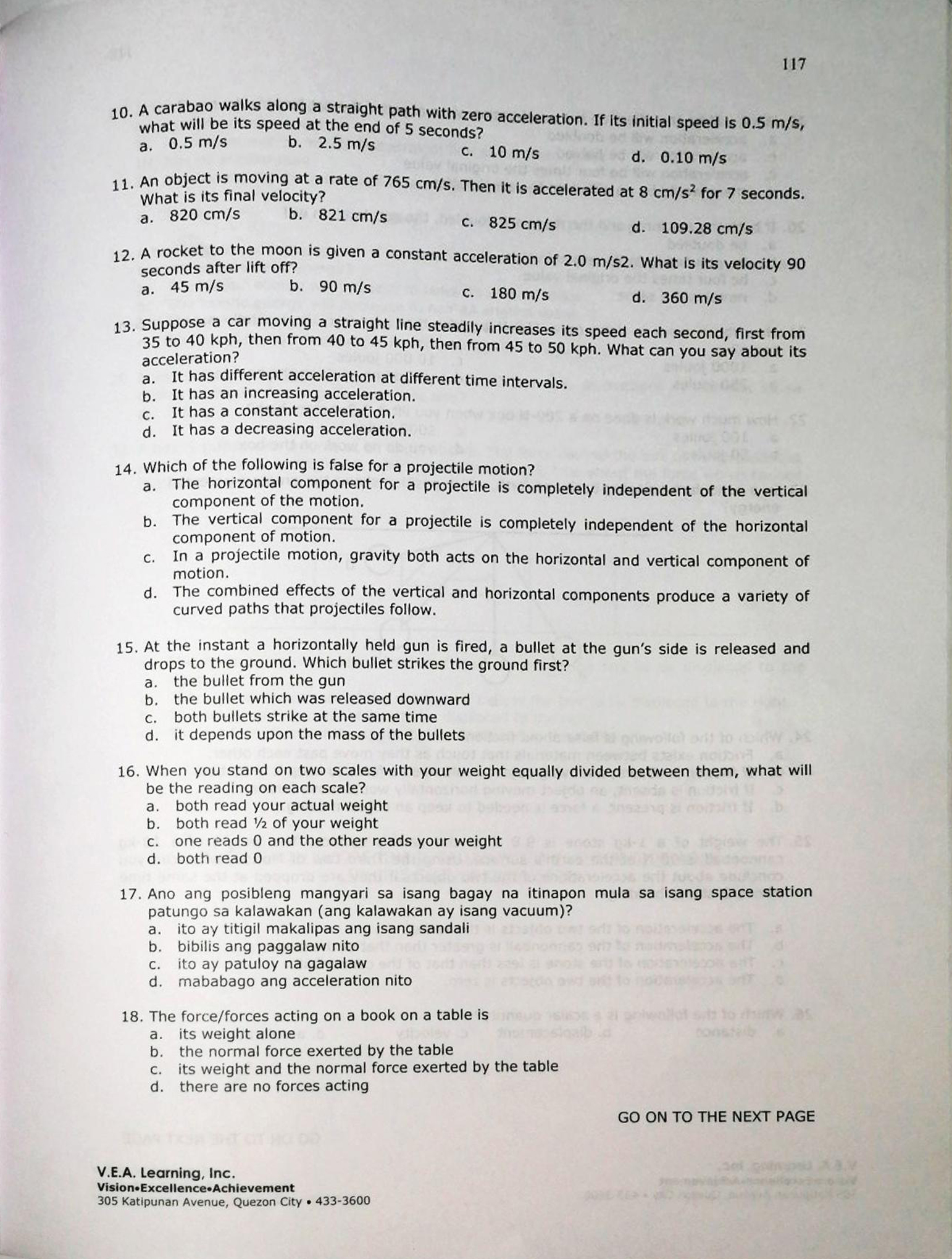high school entrance exam reviewer pdf